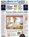 prima pagina resto del carlino