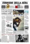 prima pagina corriere della sera