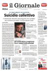 prime pagine il giornale