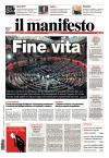 prime pagine il manifesto