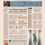 prime pagine il sole 24 ore