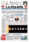 prima pagina stampa