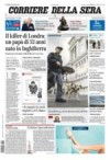 prime pagine corriere della sera