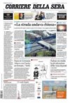 prime pagine corriere della sera