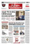 prime pagine fatto quotidiano