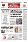 prime pagine il fatto quotidiano