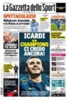 prime pagine gazzetta dello sport