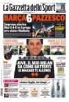 prime pagine gazzetta dello sport