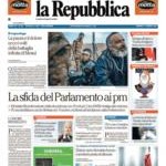 prime pagine la repubblica