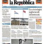 prime pagine la repubblica