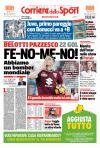 prime pagine corriere dello sport