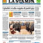 prime pagine stampa