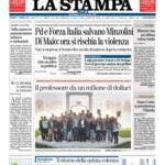 prime pagine la stampa