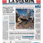 prime pagine la stampa