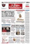 prime pagine fatto quotidiano