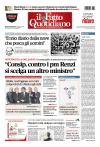 prime pagine il fatto quotidiano