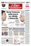 prime pagine fatto quotidiano