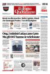 prime pagine fatto quotidiano