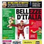 prime pagine gazzetta dello sport