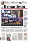 prime pagine il manifesto