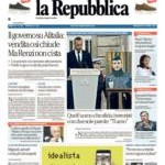 prime pagine la repubblica