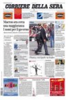 prime pagine corriere della sera