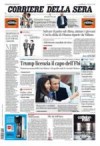 prime pagine corriere della sera