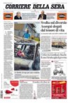 prime pagine corriere della sera