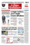 prime pagine fatto quotidiano