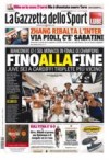 prime pagine gazzetta dello sport