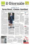 prime pagine giornale