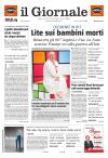 prime pagine il giornale