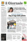 prime pagine il giornale