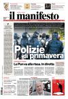 prime pagine il manifesto