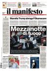 prime pagine il manifesto