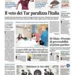 prime pagine il messaggero