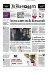 prime pagine il messaggero