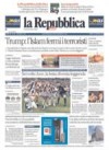 prime pagine la repubblica