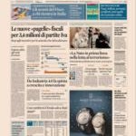 prime pagine il sole 24 ore