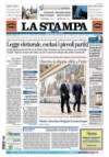 prime pagine la stampa