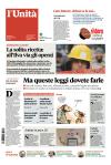 prime pagine l'unità