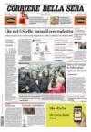 prime pagine corriere della sera