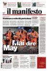 prime pagine il manifesto