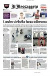 prime pagine il messaggero