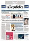 prime pagine la repubblica