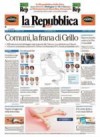 prime pagine la repubblica