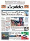 prime pagine la repubblica