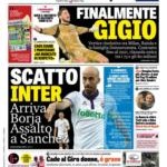 prime pagine la gazzetta dello sport