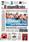 prime pagine il manifesto