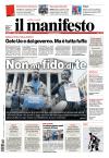 prime pagine il manifesto